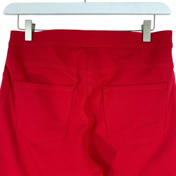 Nygard Women's  Red cropped Capri Pants  Stretchy Pull On Size 12 - Picture 6 of 15